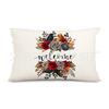 Funda de Almohada para Cintura Nueva Transfronteriza de Halloween Hermanas Sanderson Decoración de Sofá de Sala de Estar Funda de Almohada para Cintura de Lino Venta Directa de Fábrica