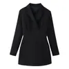 Roupas Femininas 2026 Verão Novo Estilo Estilo Comuter Cintura Marcada Slim Fit Renda Patchwork Design Expondo a Cintura Vestido Terno