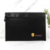 Bolsa para Documentos Ignífuga e Impermeable, Bolsa para Almacenamiento de Documentos del Hogar, Bolsa para Documentos Sellada Espesa Resistente a Altas Temperaturas, Ignífuga, para Negocios, Portátil
