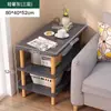 Mesa Lateral de Sofá para Sala de Estar, Mesa Pequena de Cabeceira para Quarto, Mesa de Cabeceira, Mesa de Canto Simples, Mini Mesa de Centro Removível