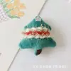 Accesorios decorativos de felpa de algodón navideña, alce de dibujos animados, árbol de Navidad, muñeco de nieve viejo, botas, accesorios de muñecos estéreo