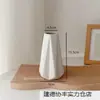 Jarrón de Cerámica Liso Retro Estilo Ins Decoración de Mesa para Sala de Estar de Estilo Nórdico Entrada Adorno para Aparador Atrezzo para Fotos*