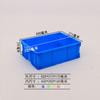 Caja de plástico RS 465-160, caja de plástico engrosada, caja de almacenamiento, caja de material, caja de alimentos, caja mediana