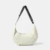 Bolso de Mano Ligero Versátil Estilo Coreano, Bolso de Hombro Sencillo y Elegante de Nicho, Bolso Cruzado de Moda para el Trabajo de Gran Capacidad