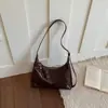 Bolso Baguette de Moda y Sencillo de Shuai Mi para Mujer, Nuevo Modelo 2026, Bolso de Hombro Único para Debajo del Brazo, Bolso Tote Pequeño Exquisito para Salidas, Bolso Cruzado