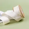 Borde de Diente Encaje Doble Patrón de Bordado de Poliéster Cinta Lazo DIY Accesorios para el Cabello Floristería Empaque de Flores Topper
