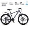Bicicleta Flying Pigeon para Hombre Todoterreno de Velocidad Variable Montaña 24 pulgadas Deportes al Aire Libre Ciclismo Bicicleta de Carretera con Frenos de Disco