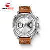 2026 Nuevo Modelo de Comercio Exterior Esfera Grande Simple y Elegante Correa de Cuero Reloj de Cuarzo Transfronterizo Aliexpress Reloj Luminoso