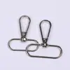 Hebilla de Gancho de Cola Giratoria Cadena de Bolso Llavero Hebilla de Metal Accesorios para Ropa y Equipaje Hebilla de Placa de Aleación Ajustable