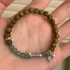 Pulsera Popular de Carpa de la Suerte para Mujer Versátil Gato de la Fortuna Nuevo Estilo Chino 2025 Retro Lujo Ligero Regalo de Cumpleaños