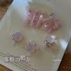 Sonho Organza Arco Pilha Diamante Nail Art Jóias Diamante Nevoeiro Farinha Jade Cor Gelo Flor Pombo Ovo Doce Quadrado Diamante
