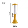 Canhão de Cerveja Brilhante Refrescante Comercial de 3L Máquina de Cerveja Criativa Torre de Cerveja Bar Ktv Dispensador de Cerveja com Torneira Barril de Cerveja