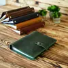 Funda Protectora para Carpeta A4 de Cuero Vintage Funda para Cuaderno a Prueba de Polvo Cubierta de Libro Carpeta de Bloc de Notas de PU