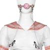 Jiuai SM Tapón bucal con pinzas para el pecho, juego de accesorios de bondage para coqueteo en pareja, juguetes sexuales para adultos, entrenamiento Sp