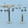 Tornillo autorroscante de cabeza avellanada de acero inoxidable M3M4 extendido Tornillo autorroscante de cabeza Phillips plana 201 Tornillo para madera