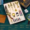 Set de sellos de lacre vintage estilo europeo para sellar invitaciones, caja de regalo de sellos de lacre con inscripciones, bendiciones y diseños de anime