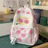 Mochila Ins para Estudantes Estilo Coreano para Meninas, Estilo Campus, Alto Valor Estético, Grande Capacidade, Mochila Leve para o Dia a Dia