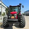 Trator agrícola de quatro rodas Dongfanghong LP2204-C, de dupla finalidade para terra úmida e seca, com power shift, máquina nova para limpeza de terreno e aragem