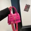 Bolso de Nicho de Diseño Francés para Mujer, Bolso de Mano Pequeño de Moda Ins con Textura, Bolso Cruzado de Color Sólido con Borla