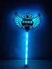 Placa LED Brilhante de Mão para Bar Placa LED Brilhante de Atmosfera Letras Brilhantes Drink Out Brinde de Alto Nível Placa de Feliz Aniversário