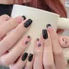 Pegatinas de Uñas de Flor Colorida de Cinco Pétalos con Base Adhesiva Plana, Simples y Versátiles y Exquisitos Accesorios de Parche de Arte de Uñas de Flor Dh202