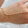 WMS Nova Luva de Broca Dupla Face Pulseira Ouro Prata Opcional Cruzada Europeia Americana Novos Acessórios