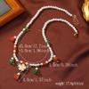 Coronas de Espalda Larga Hechas por Lo Ming Falda de Cara de Caballo Collar Estilo Tardío Ming Niños Antiguo Hanfu Coronas Suaves Collar de Borlas Lo