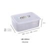 Caja de Conservación de Carne Congelada para Refrigerador, Caja Sellada a Prueba de Olores para Frutas y Verduras de Grado Alimenticio, Lonchera Resistente a Altas Temperaturas, Caja de Almacenamiento para Refrigerador
