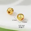Venda direta do fabricante: Contas da Fortuna Douradas Vietnamitas Não Desbotam, Fio Vermelho Tradicional para Pulseira DIY, Contas Espaçadoras, Materiais e Acessórios para Atacado