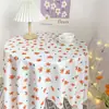 Tecido de Fundo Branco de Gaze Fresca com Renda Floral Coreana para Cobrir Mesa