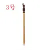 Venta al por mayor de fábrica pluma de inmersión de bambú hecha a mano pluma de inmersión de bambú para caligrafía del Tíbet pluma de inmersión de cabeza plana oblicua izquierda oblicua derecha