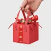 Nueva Caja de Empaque Creativa para el Festival de Primavera y Año Nuevo Caja de Regalo Caja Vacía Dulce Crujiente de Copo de Nieve Caja de Regalo Portátil Decorativa