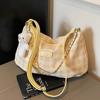 2026 Bolso Cuadros Nuevo Estilo Coreano, Bolso Tote Estilo Ins, Bolso de Hombro Cruzado de Gran Capacidad para Viajes Diarios, Bolso Casual para Debajo del Brazo