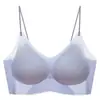 Sutiã Sem Costura Ultra Fino de Seda de Gelo com Costas Bonitas para Mulheres com Seios Grandes, Confortável, Efeito Push-Up e Suporte, Sem Aro, Respirável e Fresco
