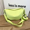 Bolsa feminina de lona japonesa 2023 novo pano de nylon casual bolsa de ombro simples bolsa de mensageiro de classe de estudante