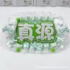 Tela No Tejida Reflectante para Manualidades Merchandising de Fans de Celebridades Colgante de Mini Bolsa Creativa con Diseño de Marca de Nombre de Doble Personaje