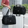 Bolsa de Armazenamento de Viagem Dobrável Impermeável Organizador de Roupas Portátil Grande Capacidade Capa Superior de Mala Trolley Bolsa de Viagem