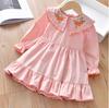 Vestidos de Primavera y Otoño para Niñas [Gran Venta Rompe Códigos] [Sin Devoluciones ni Cambios] Encaje Dulce para Niños y Niños de Edad Media