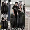 Aliexpress Comercio Exterior Transfronterizo Europeo y Americano Amazon Wish Aliexpress Jeans Casuales de Pierna Ancha de Cintura Alta para Mujer
