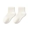 Calcetines Infantiles de Primavera, Otoño e Invierno, Algodón Puro, Calcetines de Algodón Clase A, Calcetines Escolares para Niños y Niñas, Calcetines Deportivos, Calcetines Cortos Antibacterianos Sin Costuras