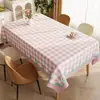 Mantel Minimalista Impermeable a Prueba de Aceite Lavable Modelo Nuevo 2025 Mantel para Mesa de Comedor Lujo Ligero Gama Alta Mantel Rectangular para Mesa de Café