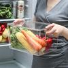 Caixa de conservação de alimentos frescos para geladeira Caixa de armazenamento Caixa de armazenamento Caixa de refrigeração Caixa de freezer Tipo gaveta Caixa de armazenamento de ovos e vegetais