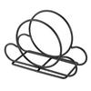 Porta pañuelos creativo para mesa de comedor, servilletero vertical para hotel, porta pañuelos de hierro para cafetería, porta pañuelos para restaurante, porta pañuelos para restaurante