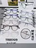 Fotos Combinadas Mostrando los Estilos, Stock de Fábrica, Gafas de Aspecto Natural para Caras Cuadradas y Redondas, Efecto Adelgazante, Populares entre Celebridades de Internet, Gafas Graduadas y Sin Graduar para Niñas para un Aspecto Natural