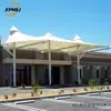 Grande Estrutura de Membrana para Cobertura de Supermercado com Medição no Local da Estrutura do Edifício, Estrutura de Membrana para Corredor e Design de Cantilever Cônico