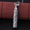 Joyería de Plata para Pie S990 Dragón Agresivo Taiyin Puede Abrir Caja Gawu Colgante Qinglong Exquisito para Hombres y Mujeres Grifo Plata de Ley