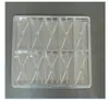 Bandeja Cuadrada de 10 Compartimentos Bandeja de Rotación de PET Bandeja para Componentes Electrónicos y de Ferretería Antiestática Caja de Rotación de Fábrica para Productos Electrónicos