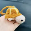 2026 Nuevo Colgante de Coche de Tortuga y Erizo Tejidos a Crochet Hechos a Mano para Decoración de Coche Colgante para Coche