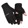 Guantes de Ciclismo para Hombre y Mujer Otoño e Invierno Terciopelo Cálidos Antideslizantes A prueba de Viento Impermeables Exteriores Conducción Motocicleta Guantes Táctiles
