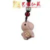 Talla de Madera Arcoíris Caballo Moneda de Cobre Pony Cadena para Teléfono Móvil de Madera Colgante Yiming Xianyuan Sándalo Rojo Caballo Tang Colgante para Bolso